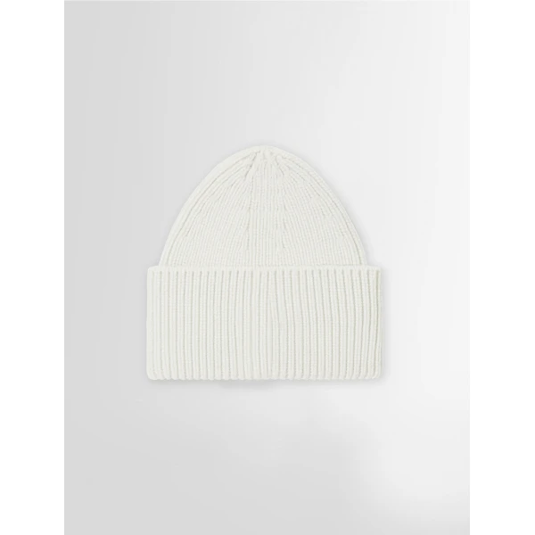 Fusalp Knit Beanie in Snow, view 2 | Hats | Coveti