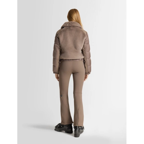 Fusalp Lenagima Down Jacket in Falcon, view 4 | Ski Jackets | Coveti