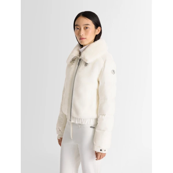 Fusalp Lenagima Down Jacket in Snow, view 3 | Ski Jackets | Coveti