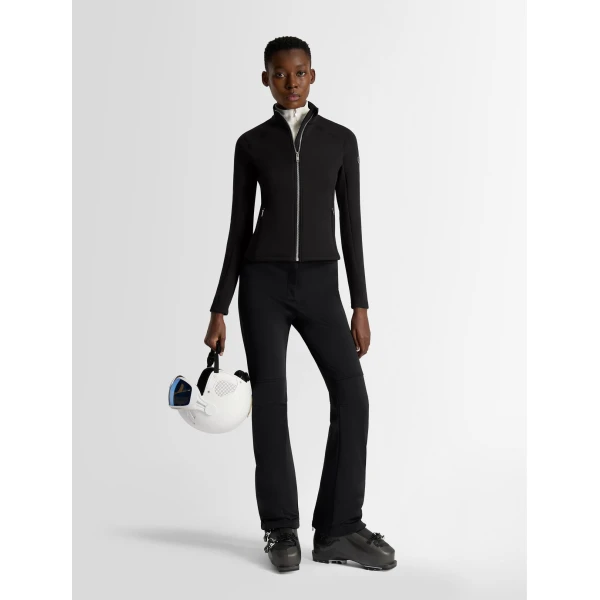 Fusalp Lirvane Mid Layer Jacket in Black, view 2 | Skiwear | Coveti