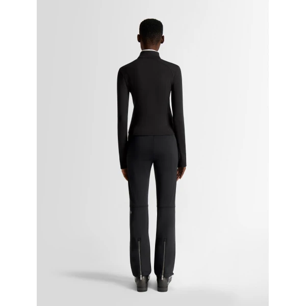 Fusalp Lirvane Mid Layer Jacket in Black, view 4 | Skiwear | Coveti