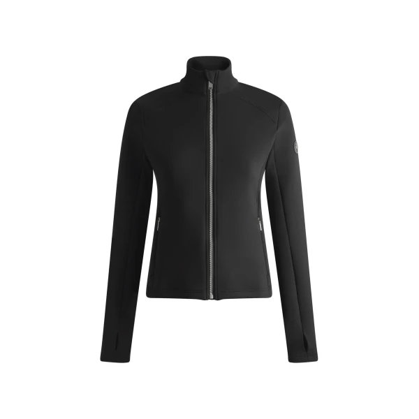 Lirvane Mid Layer Jacket in Black