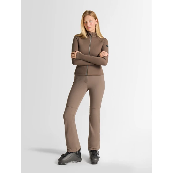 Fusalp Lirvane Mid Layer Jacket in Falcon, view 2 | Skiwear | Coveti
