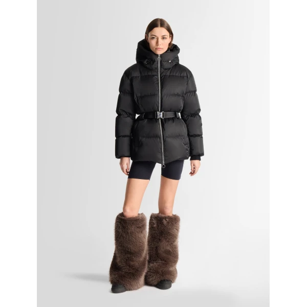 Fusalp Melisan Down Jacket in Black, view 3 | Jackets | Coveti
