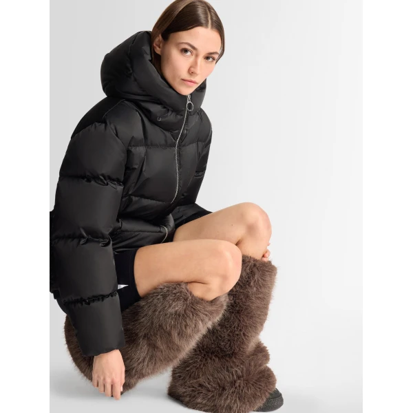 Fusalp Melisan Down Jacket in Black, view 4 | Jackets | Coveti
