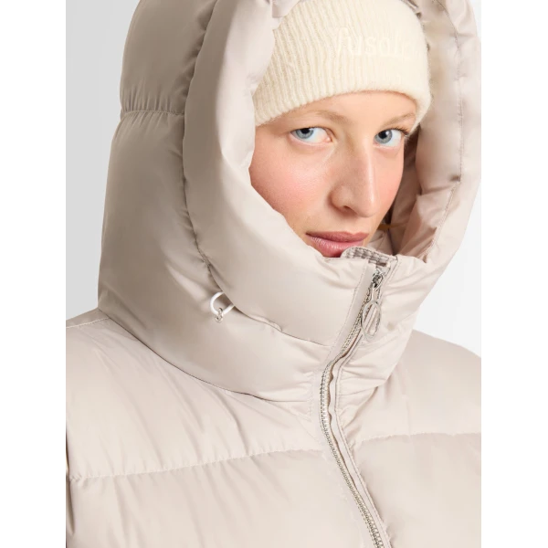 Fusalp Melisan Down Jacket in Mastic, view 5 | Jackets | Coveti