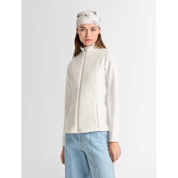 Fusalp Meryl Jacket in Snow, view 3 | Jackets | Coveti