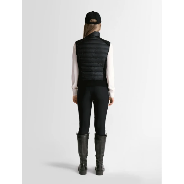 Fusalp Miraca Sleeveless Down Jacket in Black, view 4 | Vests | Coveti