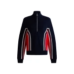 Fusalp Mirala Sweater in Navy, Racing Red and Snow | Sweaters | Coveti