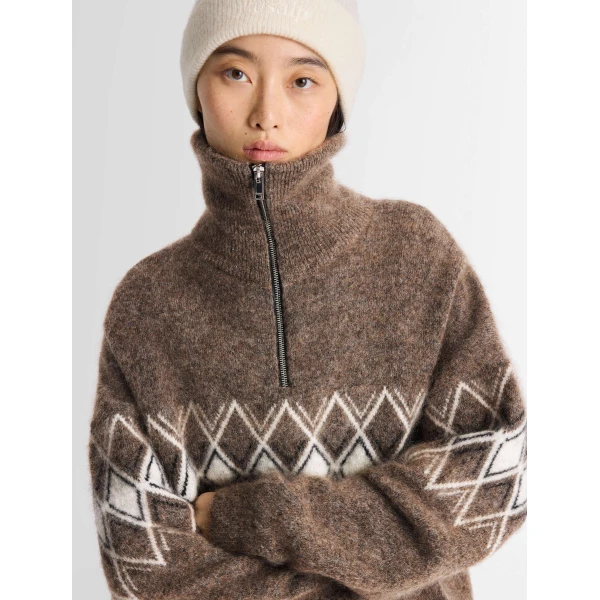 Fusalp Mireva Sweater in Falcon, view 5 | Sweaters | Coveti