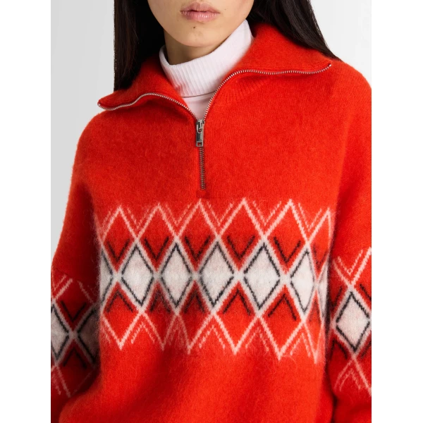 Fusalp Mireva Sweater in Sorbier, view 5 | Sweaters | Coveti