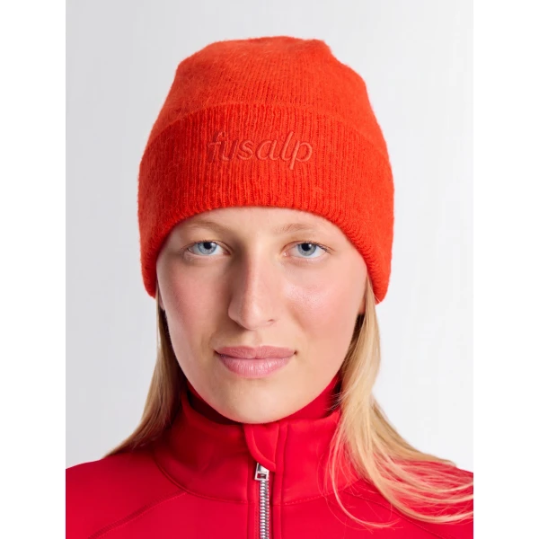 Fusalp Miri Beanie in Sorbier, view 3 | Hats | Coveti