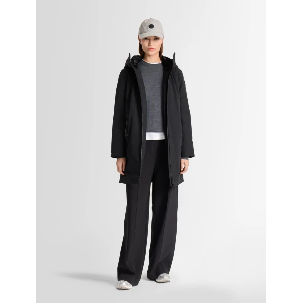 Fusalp Misha Coat in Black, view 2 | Coats | Coveti
