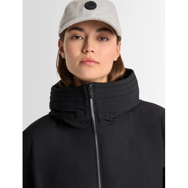 Fusalp Misha Coat in Black, view 5 | Coats | Coveti