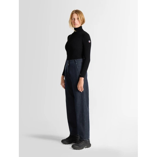 Fusalp Nalvy Pants in Zephyr Denim, view 3 | Denim | Coveti