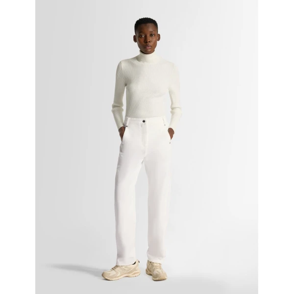 Fusalp Nalvy W Pants in Snow, view 2 | Tailored pants | Coveti
