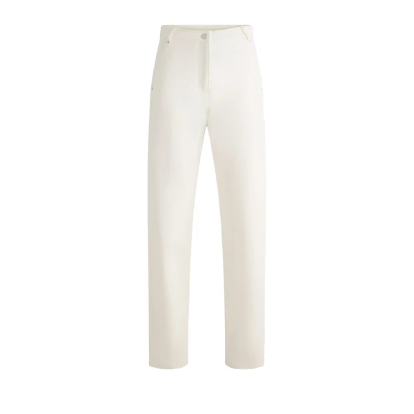 Fusalp Nalvy W Pants in Snow | Tailored pants | Coveti