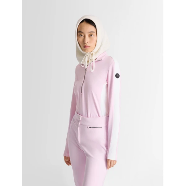 Fusalp Negam Base Layer in Cotton Candy and Snow, view 3 | Base Layers | Coveti