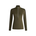 Fusalp Negam Thermal Layer in Moss Green and Black Fusalp Negam Thermal Layer in Moss Green and Black | Base Layers | Coveti