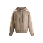 Fusalp Nymira Zip Up Jacket in Eagle and Snow | Jackets | Coveti