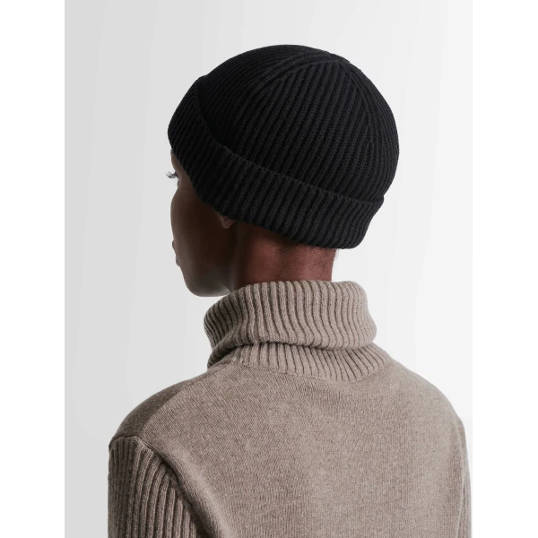 Fusalp Nyx Beanie in Black, view 6 | Hats | Coveti