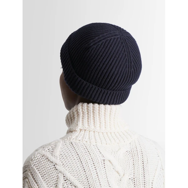 Fusalp Nyx Beanie in Navy, view 6 | Hats | Coveti