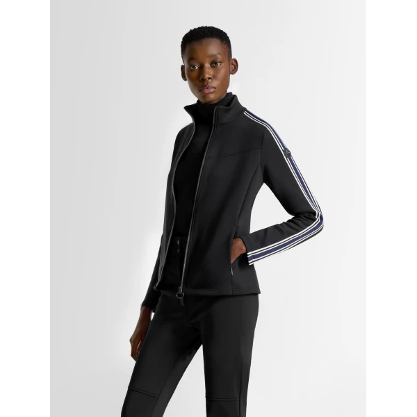 Fusalp Odella Lightweight Jacket in Black, view 3 | Skiwear | Coveti