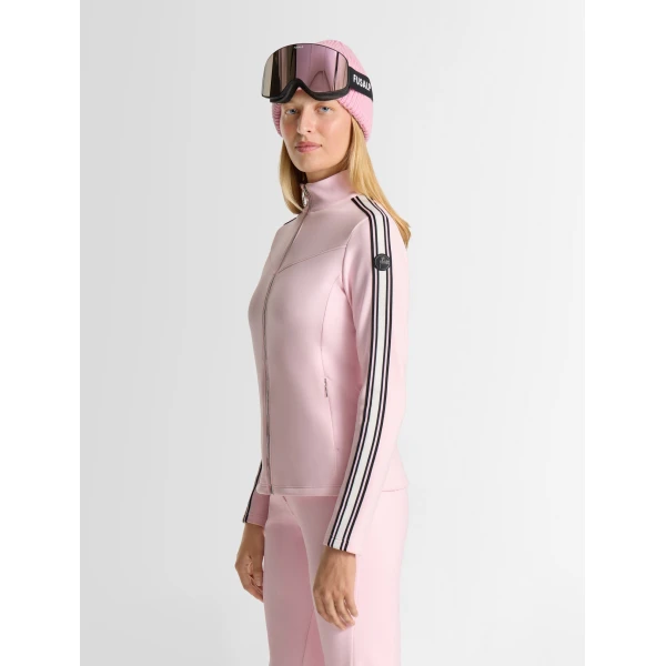 Fusalp Odella Lightweight Jacket in Cotton Candy, view 3 | Skiwear | Coveti