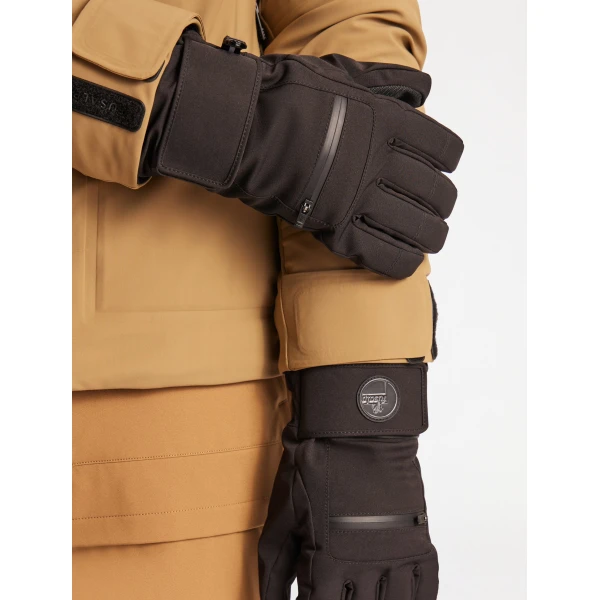 Fusalp Peak Gloves in Black, view 6 | Gloves | Coveti