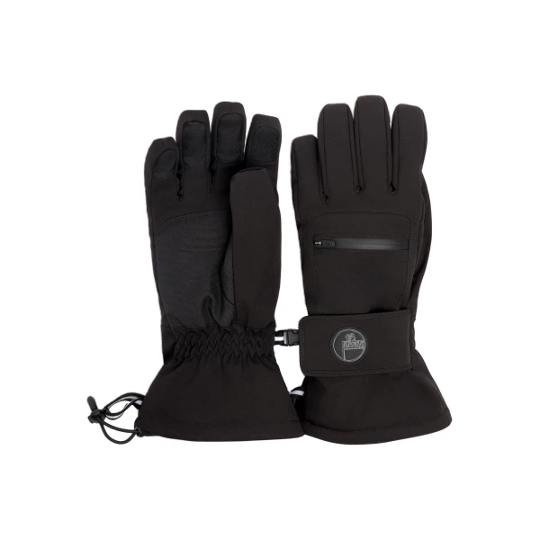 Peak Gloves in Black