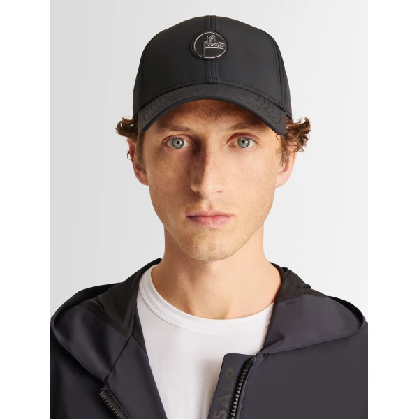 Fusalp Raining Cap in Black, view 5 | Hats | Coveti