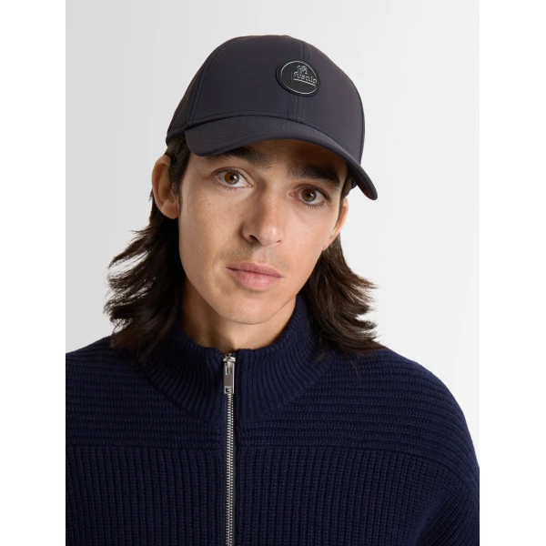 Fusalp Raining Cap in Navy, view 6 | Hats | Coveti