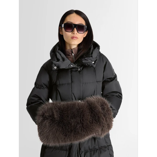 Fusalp Renisem Down Jacket in Black, view 5 | Coats | Coveti