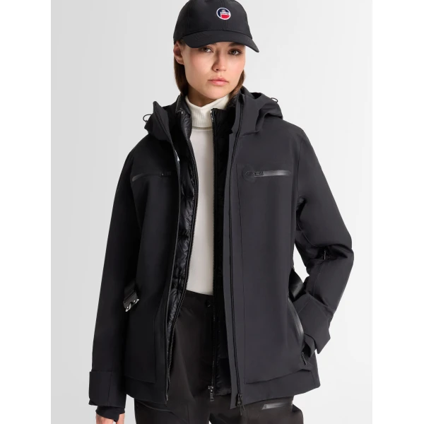 Fusalp Roppi Ski Jacket in Black, view 4 | Ski Jackets | Coveti