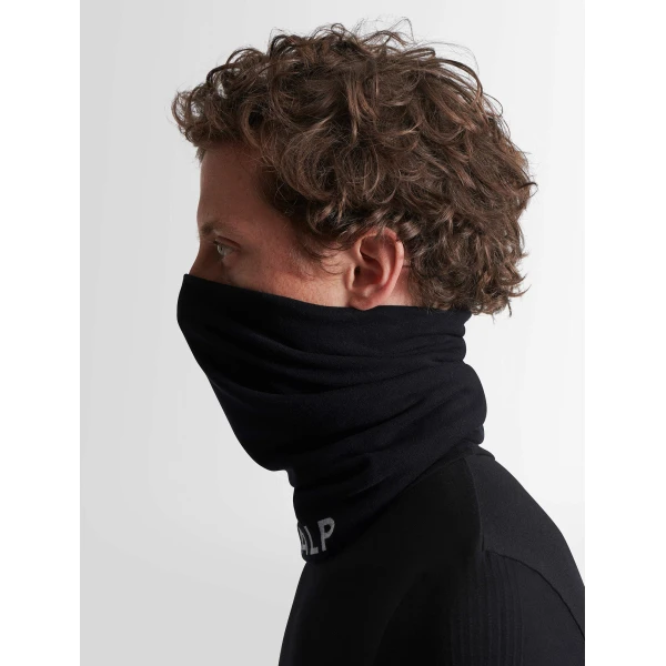 Fusalp Ruan Neck Warmer in Black, view 4 | Scarves | Coveti