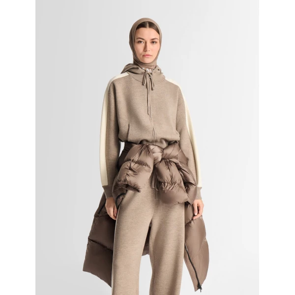 Fusalp Skamanaa Down Jacket in Falcon, view 5 | Coats | Coveti