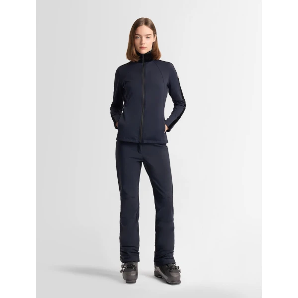 Fusalp Stellaria Lightweight Jacket in Navy and Black, view 2 | Skiwear | Coveti