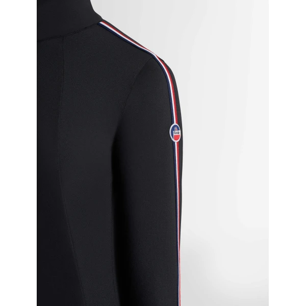 Fusalp Stellia Thermal Layer in Black, view 5 | Base Layers | Coveti