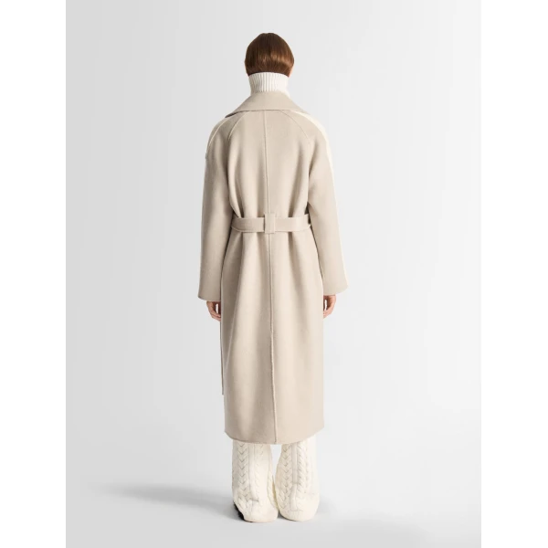 Fusalp Thylia Coat in Atmo Marl and Arctic Wolf, view 4 | Coats | Coveti