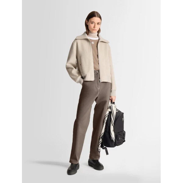 Fusalp Thyline Jacket in Atmo Marl and Arctic Wolf, view 2 | Jackets | Coveti