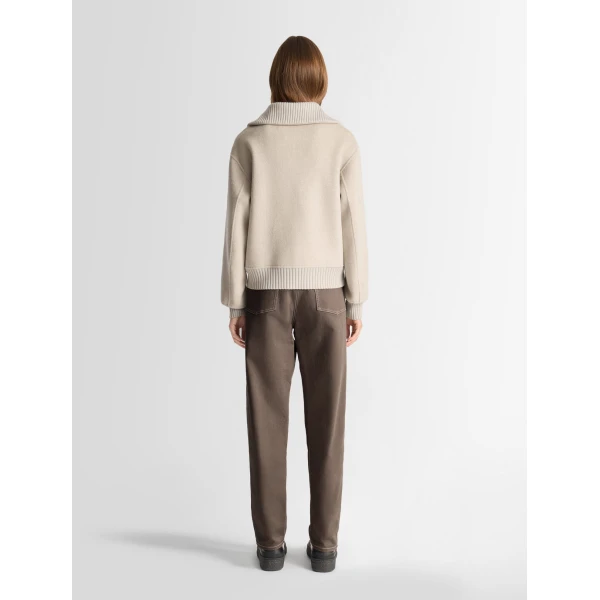 Fusalp Thyline Jacket in Atmo Marl and Arctic Wolf, view 4 | Jackets | Coveti