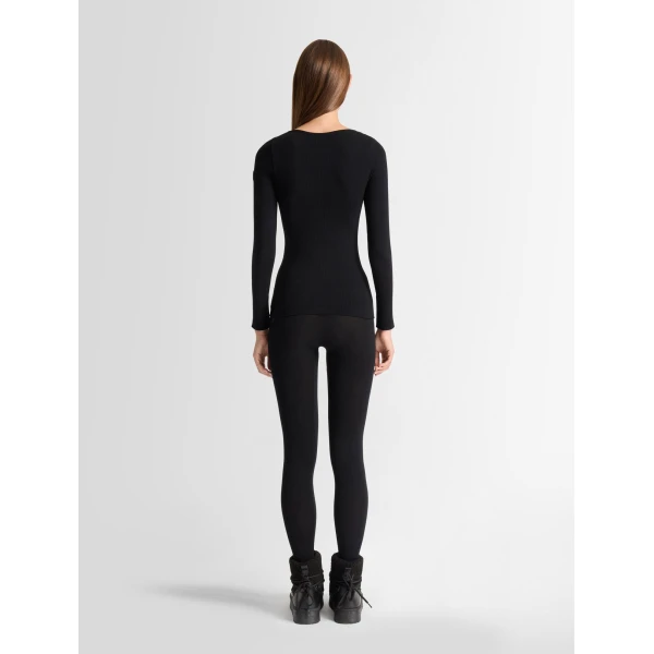 Fusalp Troop Crew Neck Thermal Layer in Black, view 4 | Base Layers | Coveti