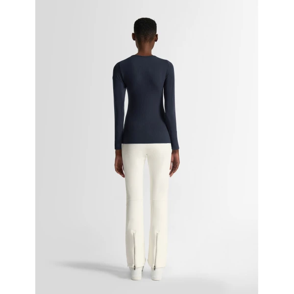 Fusalp Troop Crew Neck Thermal Layer in Navy, view 4 | Base Layers | Coveti