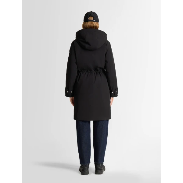 Fusalp Valomea Coat in Black, view 4 | Coats | Coveti