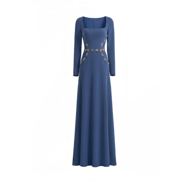 Beaded Waist Dress