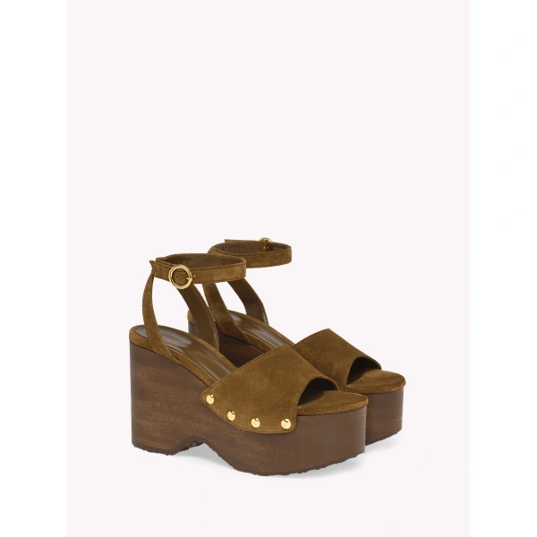 Gianvito Rossi Ardèa Wedge Sandals in Texas, view 2 | Wedges