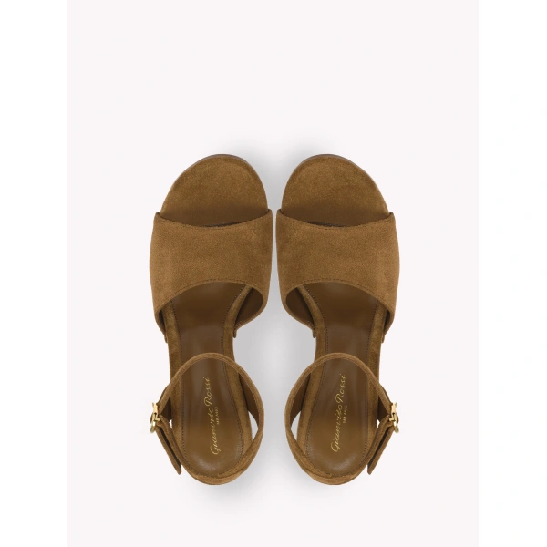 Gianvito Rossi Ardèa Wedge Sandals in Texas, view 3 | Wedges