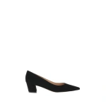 Gianvito Rossi Aylin 45 Pumps in Black Suede | Kitten Heels