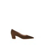 Gianvito Rossi Aylin 45 Pumps in Texas Suede | Kitten Heels
