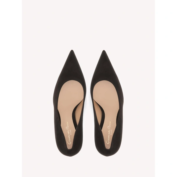 Gianvito Rossi Aylin Pumps in Mocha, view 3 | Pumps